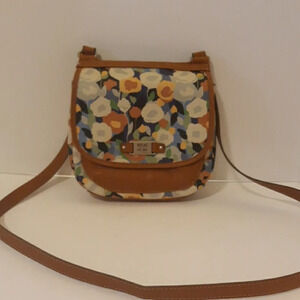 Relic floral small cross bag